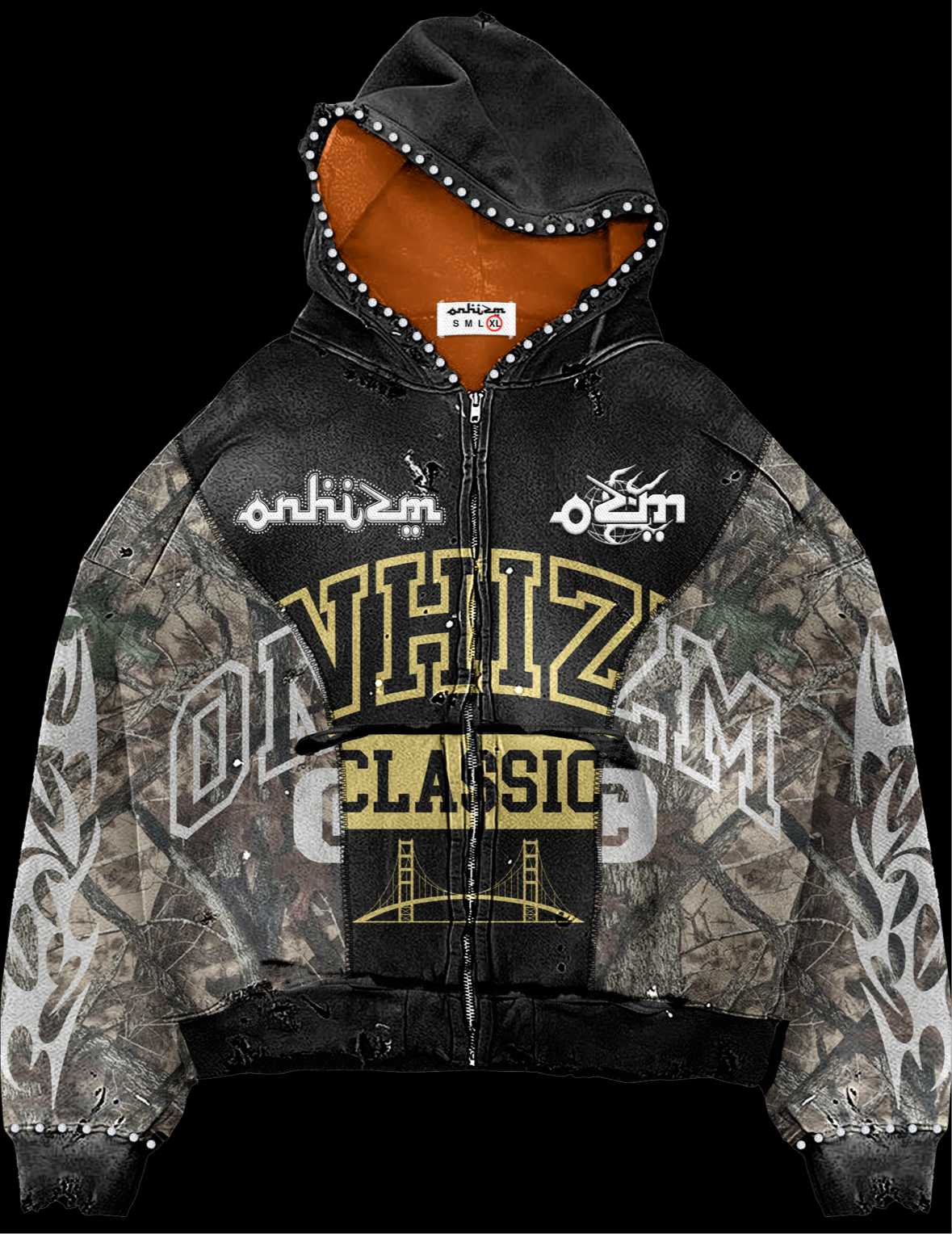 Camo Classic Zip Up Jacket